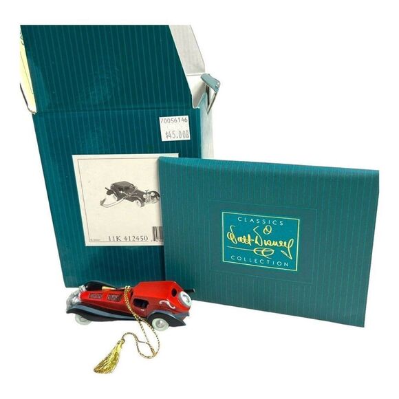 WDCC 101 DALMATIANS DISNEY Figurine CRUELLA'S CAR Ornament Deed #CREE 885 COA